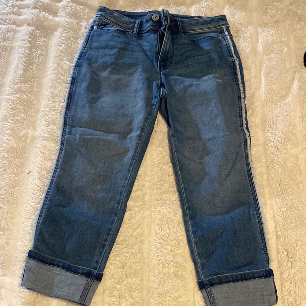 J. Jill Blue Boyfriend Jeans Casual Style